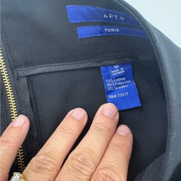 Apt. 9 Black Mini Skirt - Picture 3 of 8